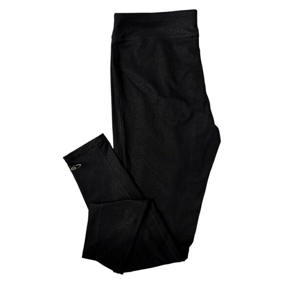 Champion Duodryd Black Iridescent Leggings | Size M - Picture 2 of 10